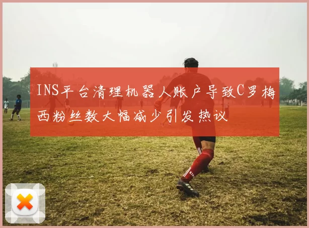 INS平台清理机器人账户导致C罗梅西粉丝数大幅减少引发热议